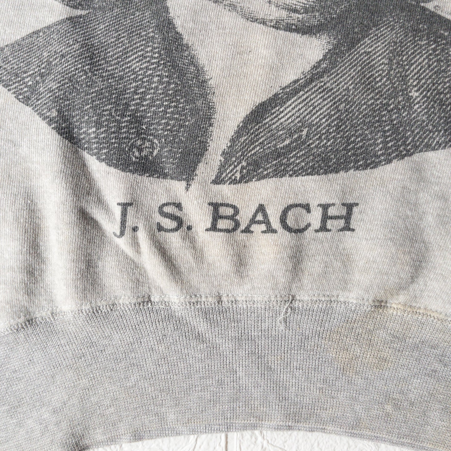 "3B'S" J.S.BACH SWEAT SHIRT VINTAGE 1960'S