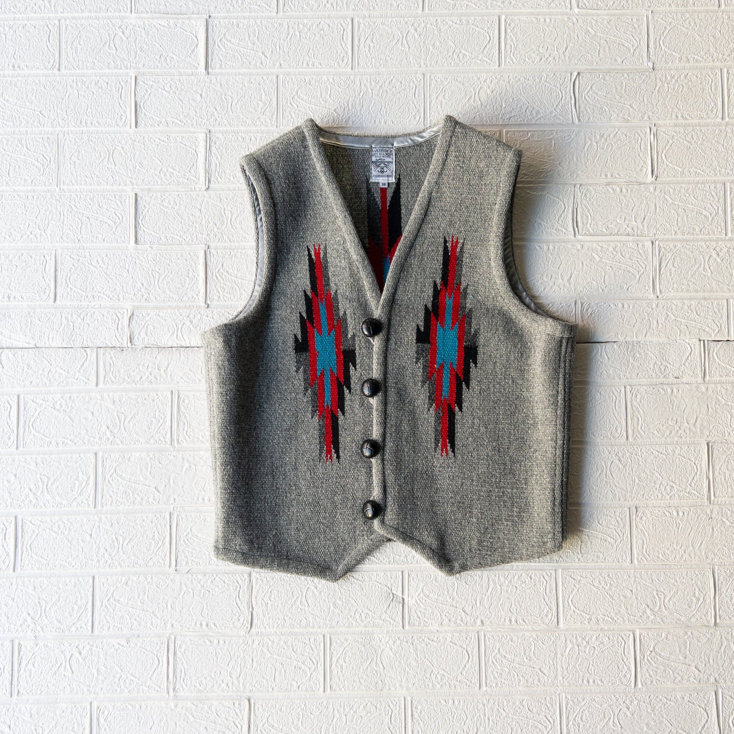 ORTEGA’S CHIMAYO VEST GRAY (SIZE38)
