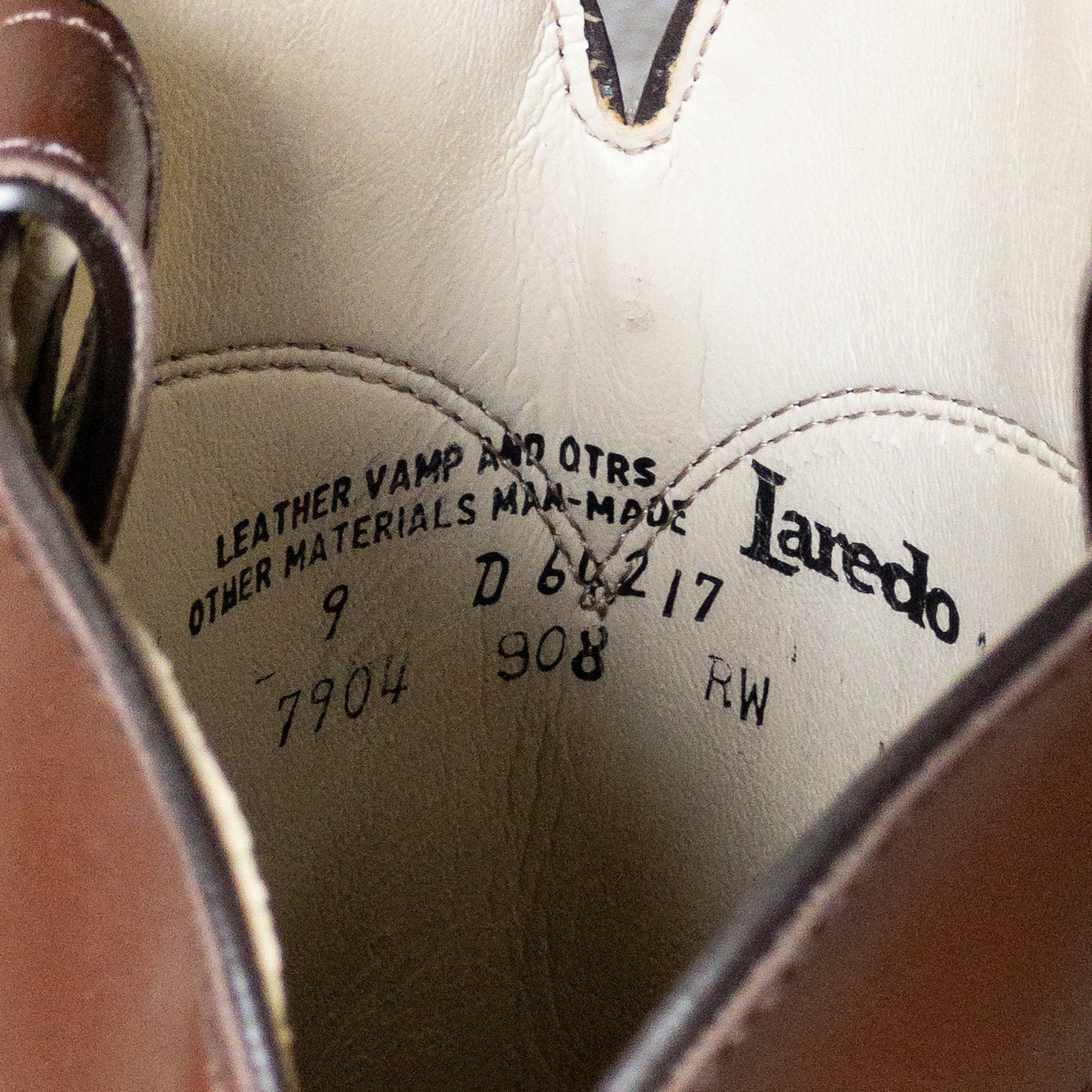 LAREDO PECOS BOOTS 80'S DEAD STOCK