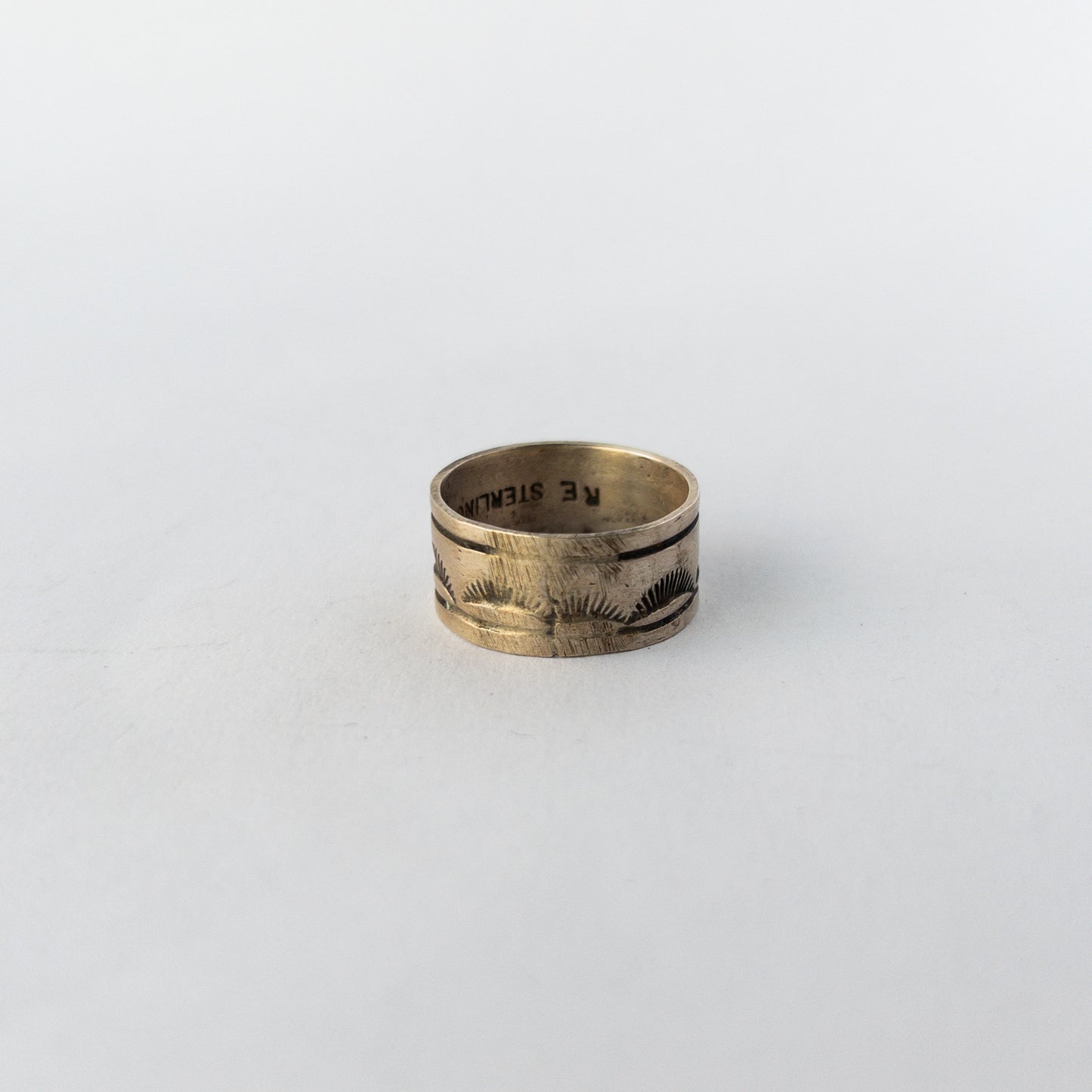 NAVAJO SILVER RING(#23) by RICK ENRIQUEZ var.2