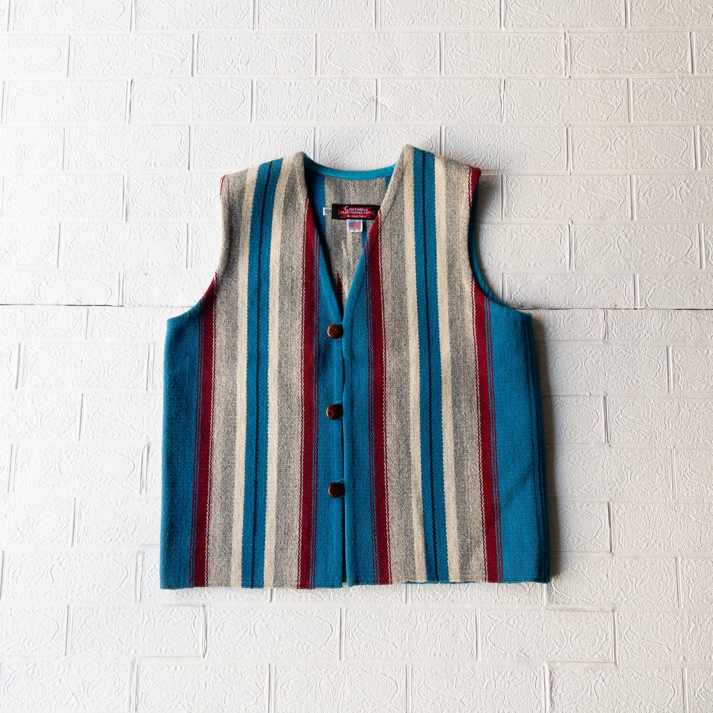 CENTINELA CHIMAYO TURQUOIS BLUE VEST (SIZE38) var.2