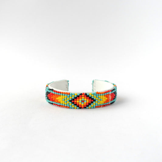 NAVAJO BEADED BRACELET by RAMON YAZEE var.2