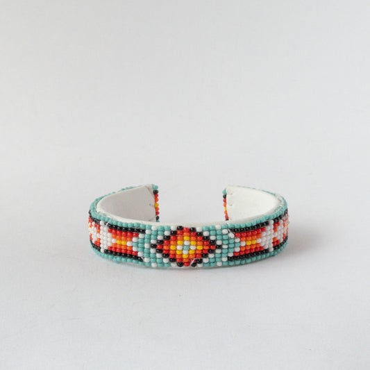 NAVAJO BEADED BRACELET by RAMON YAZEE var.5