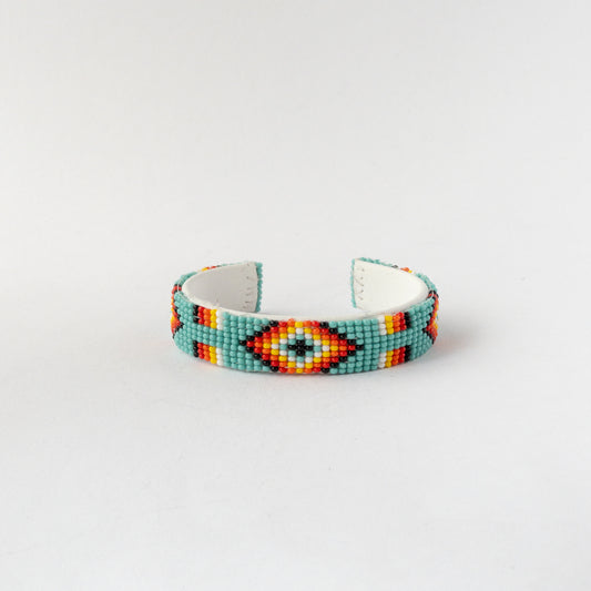 NAVAJO BEADED BRACELET by RAMON YAZEE var.4