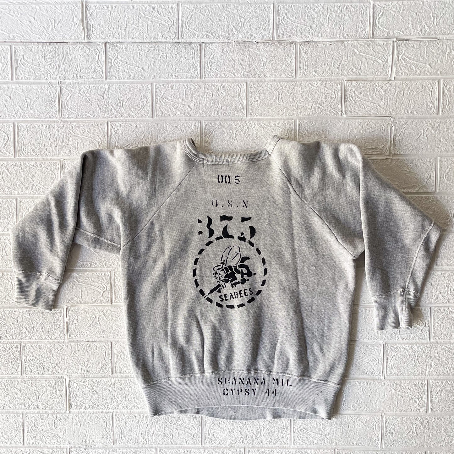 SHANANAMIL GYPSY USN PINUP HAND DRAWN VINTAGE SWEAT SHIRTS LIMITED EDITION 005