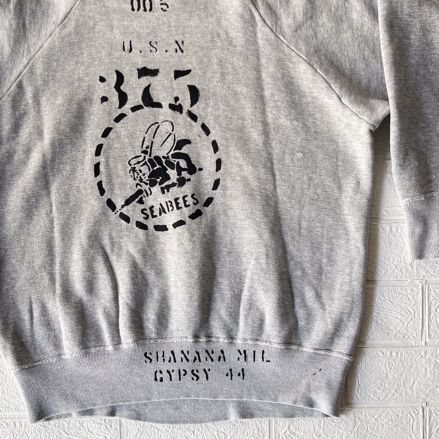 SHANANAMIL GYPSY USN PINUP HAND DRAWN VINTAGE SWEAT SHIRTS LIMITED EDITION 005