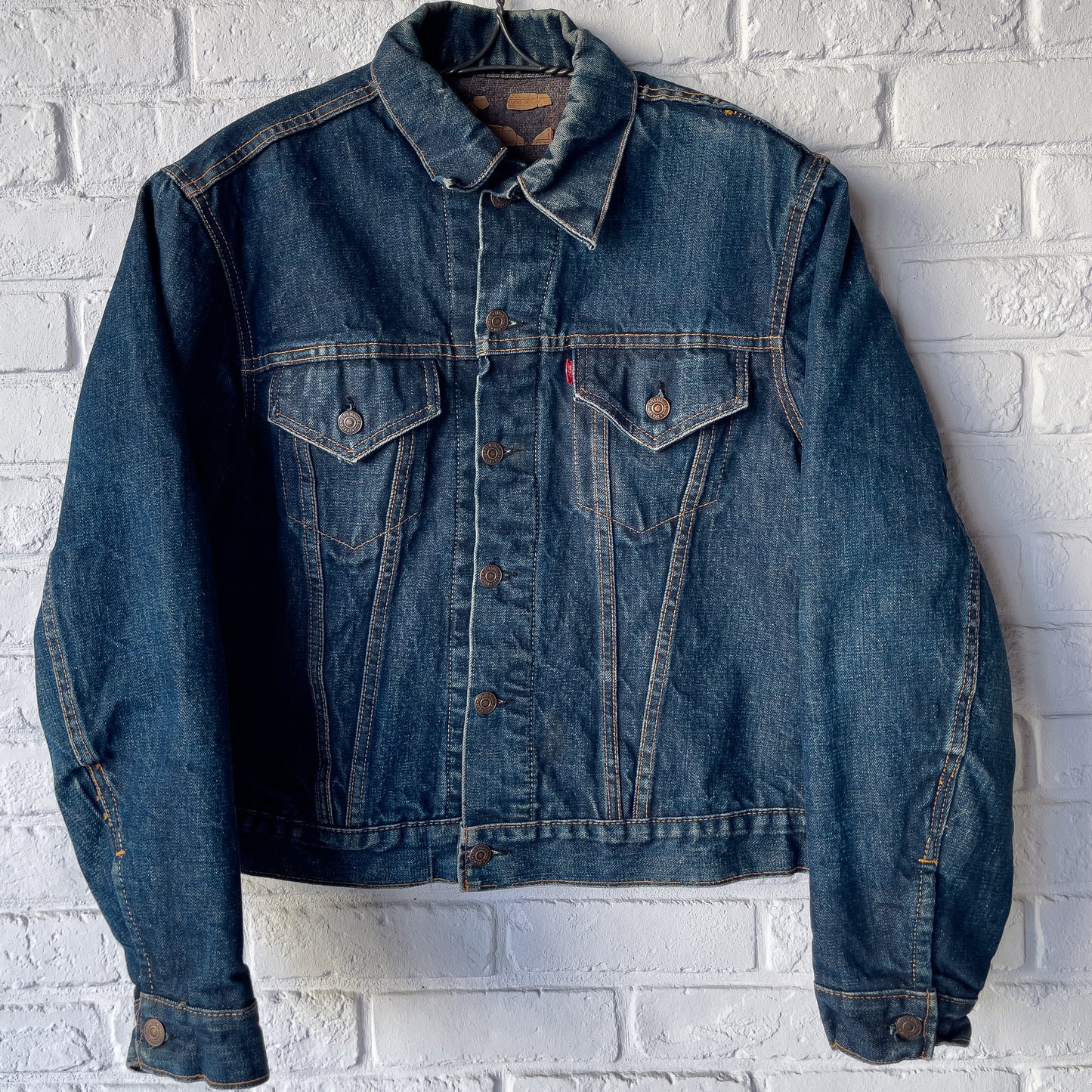 LEVI’S BIG E 70505 BLANKET DENIM JACKET 1970’S VINTAGE