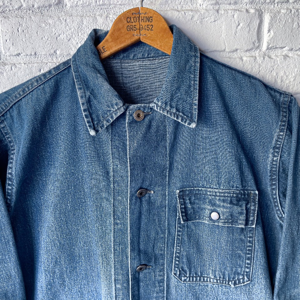 U.S. PRISONER COVERALL DENIM JACKET 1940'S VINTAGE