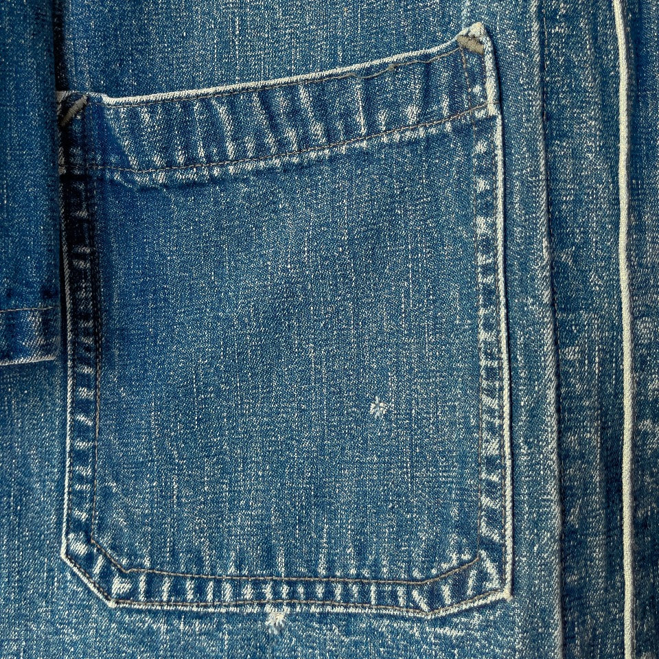 U.S. PRISONER COVERALL DENIM JACKET 1940'S VINTAGE