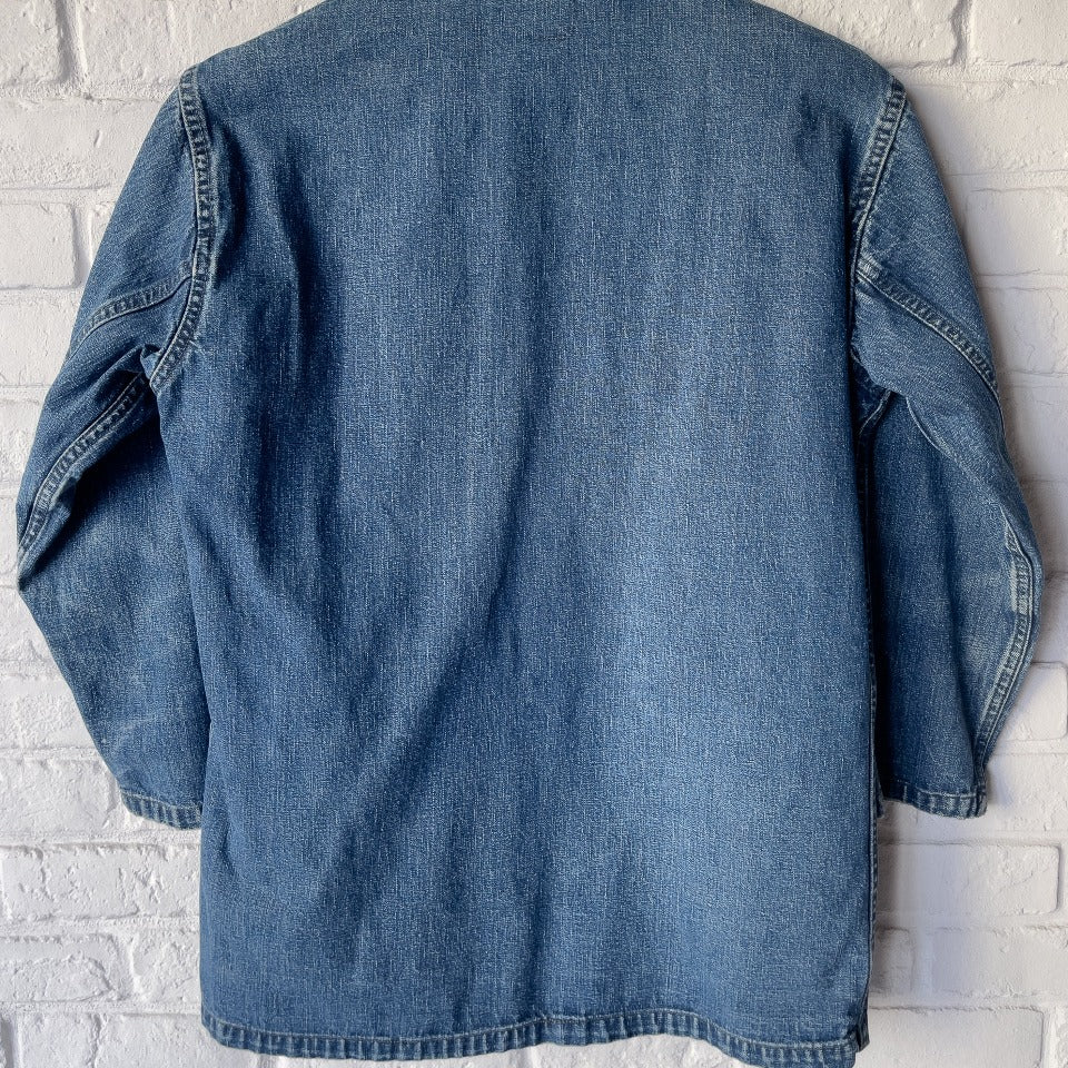 U.S. PRISONER COVERALL DENIM JACKET 1940'S VINTAGE