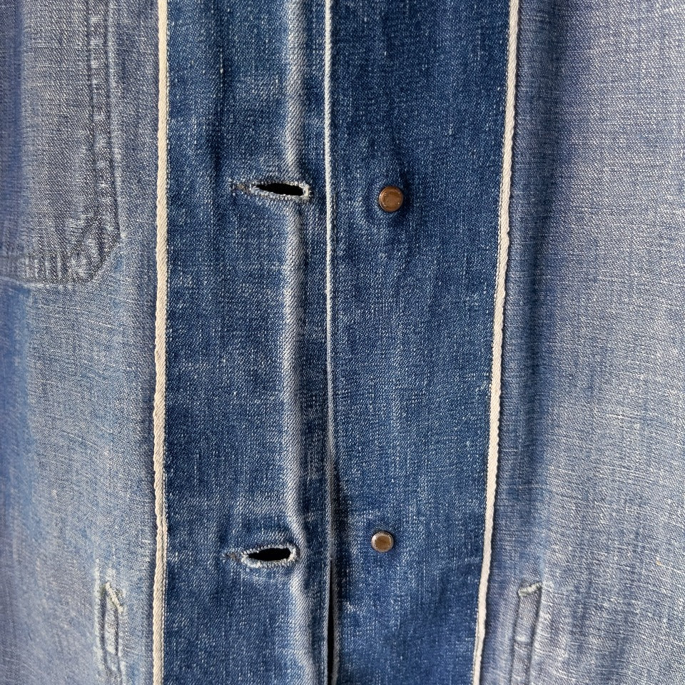 U.S. PRISONER COVERALL DENIM JACKET 1940'S VINTAGE