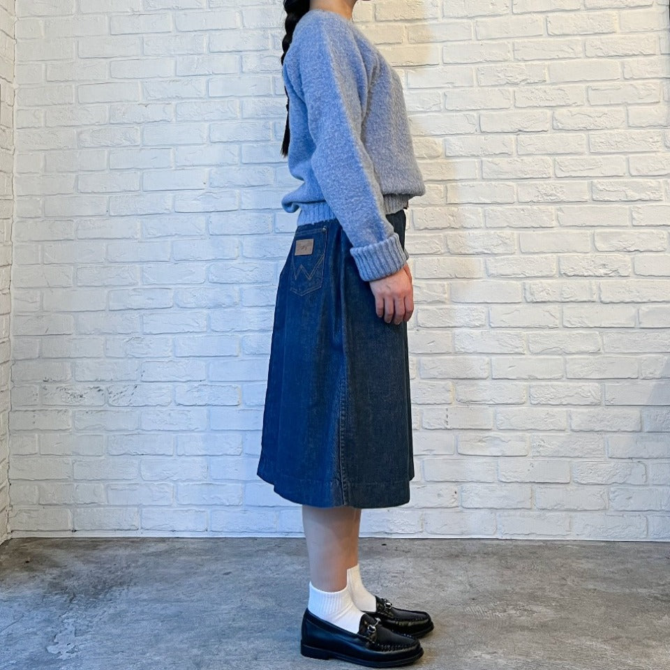 WRANGLER DENIM SKIRT 1960'S VINTAGE