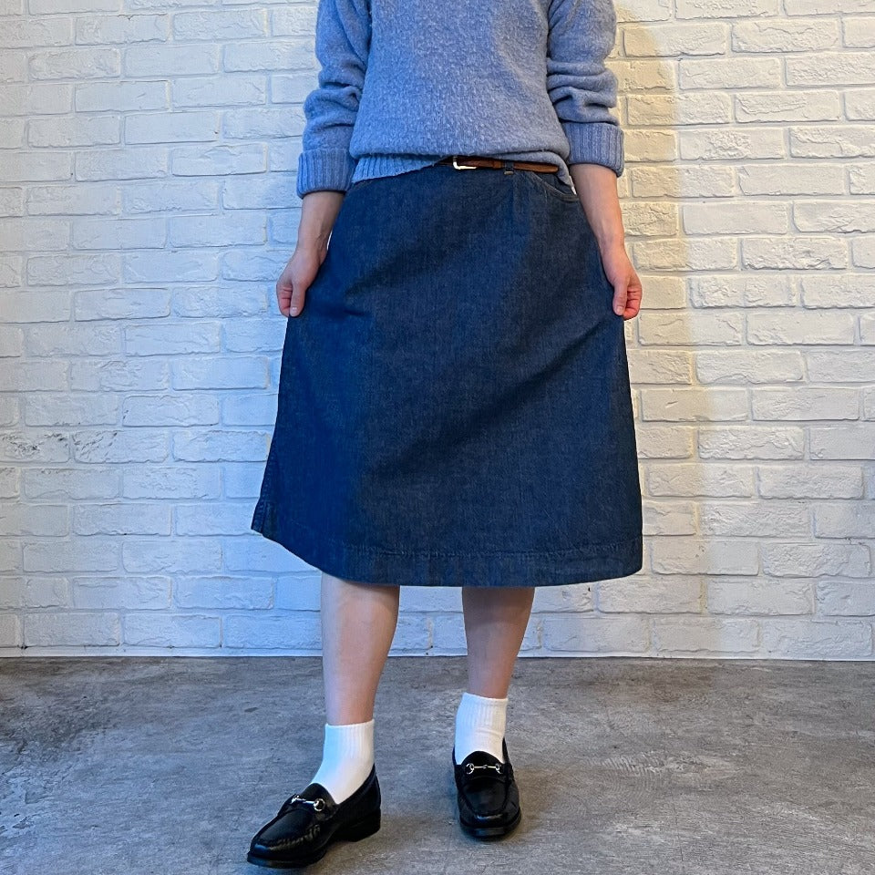 WRANGLER DENIM SKIRT 1960'S VINTAGE