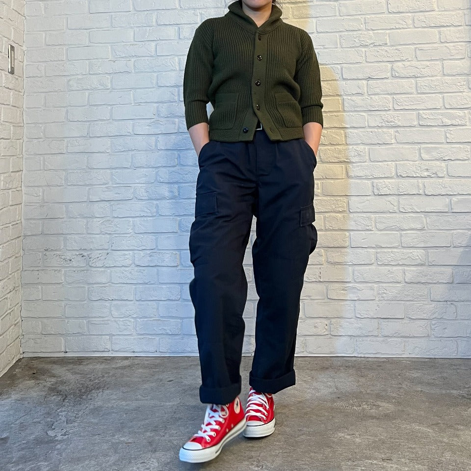 U.S. ARMY BDU RIPSTOP CARGO PANTS 1980'S(P65/C35)NAVY