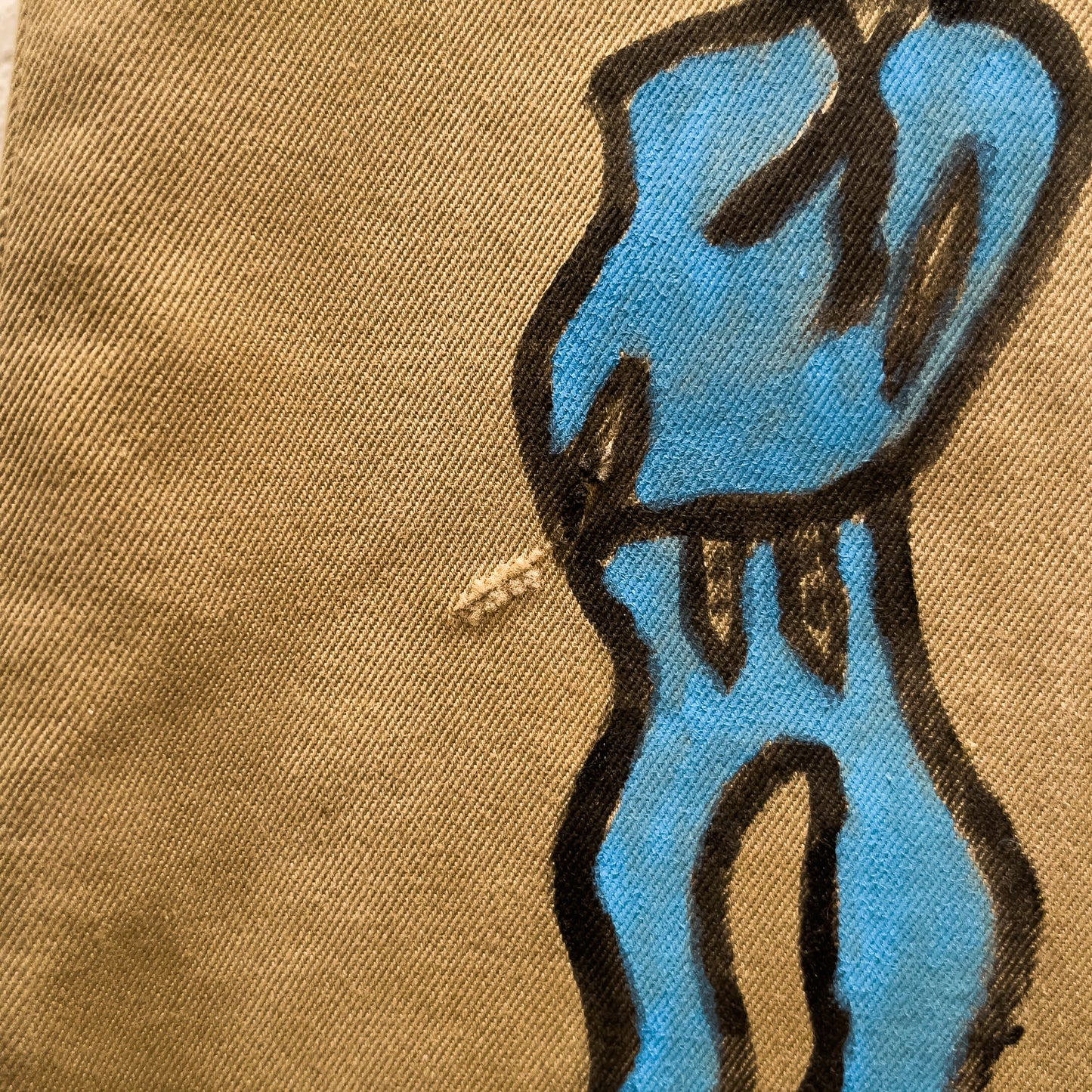 SHANANAMIL GYPSY USN PINUP HAND DRAWN CHINO PANTS VINTAGE VAR.3