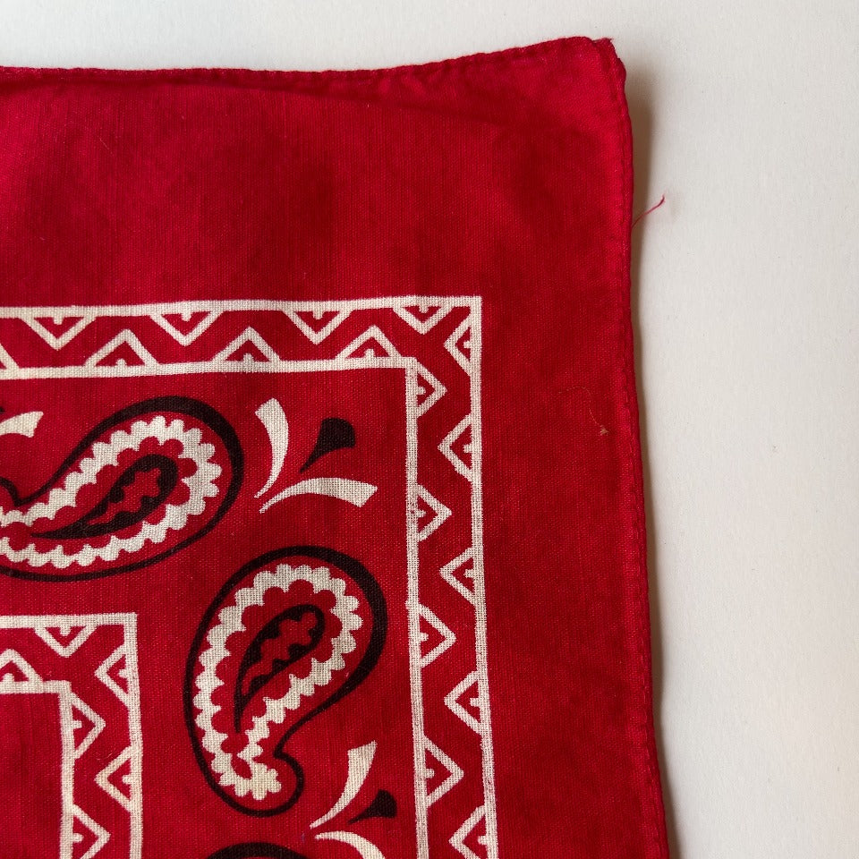 PAISELY BANDANA 1950’S DEAD STOCK