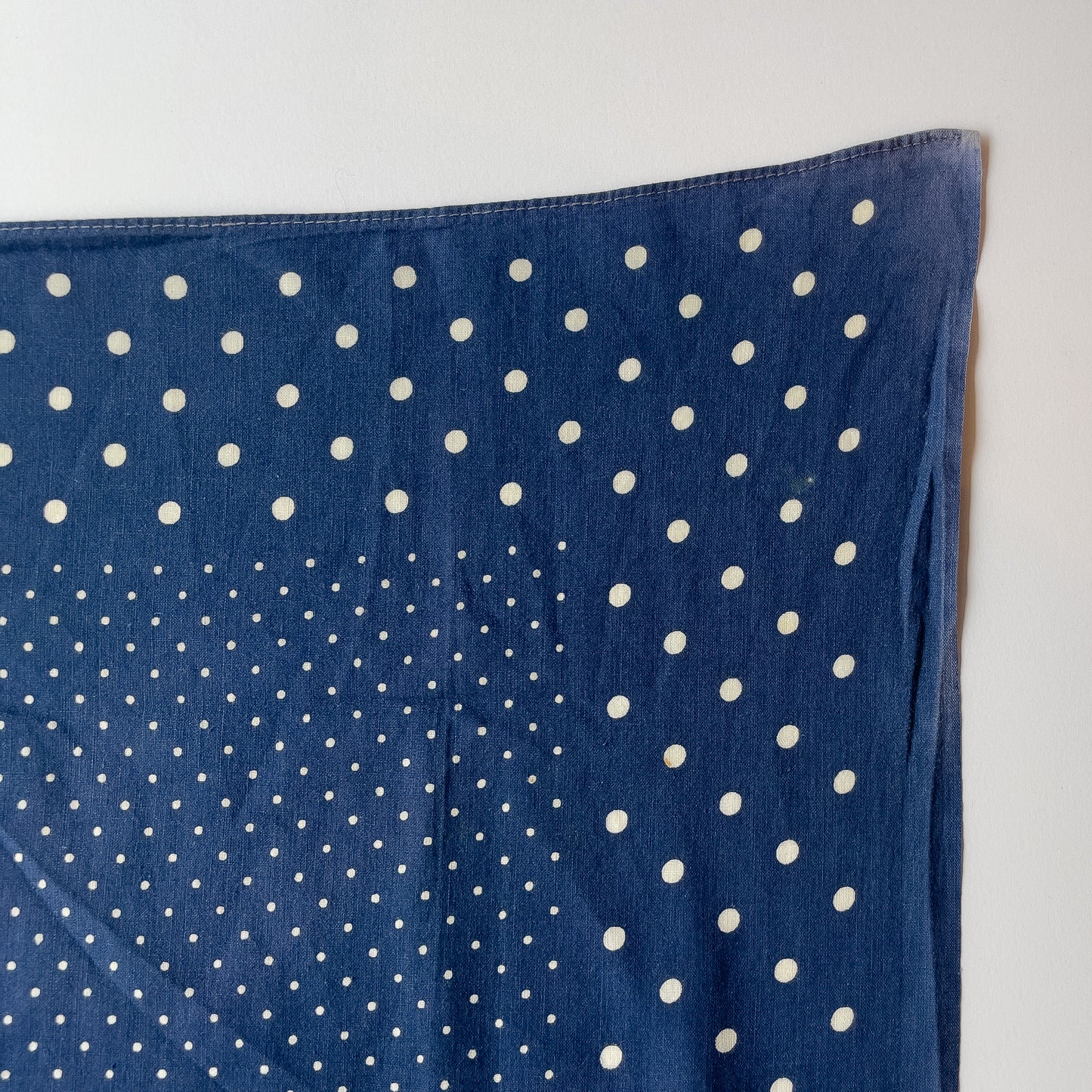 ELEPHANT BRAND POLKA DOT BANDANA VINTAGE 1940'S