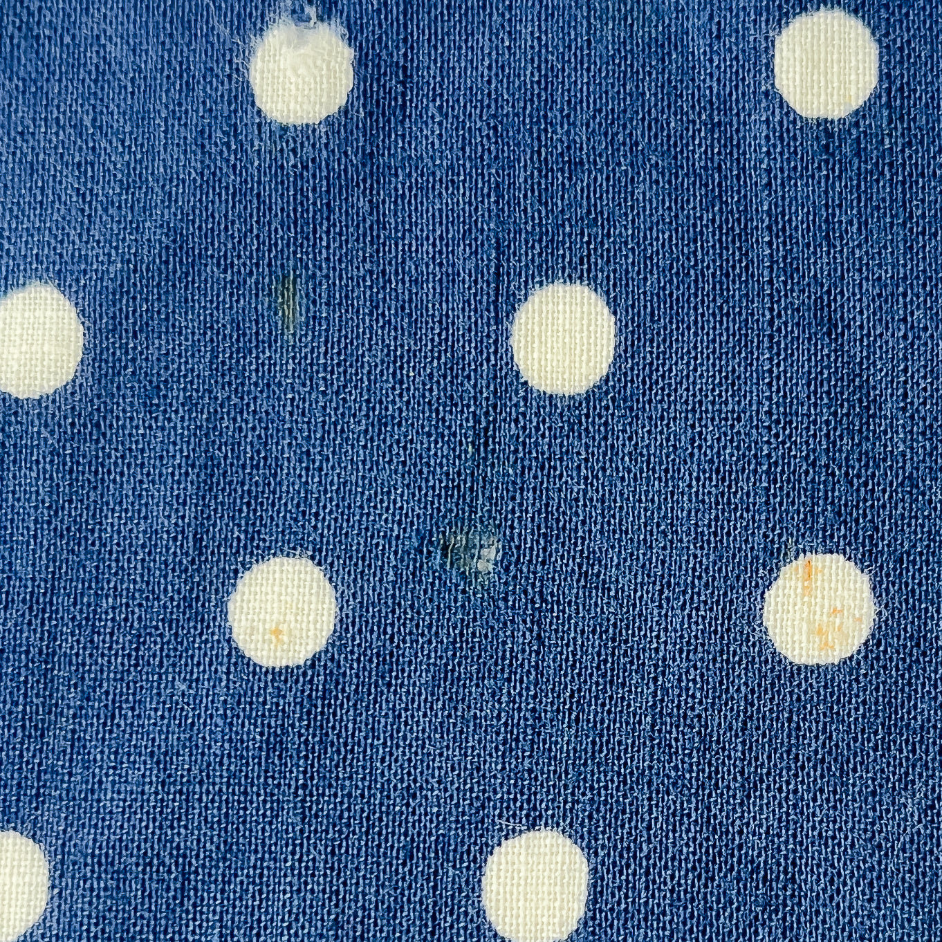 ELEPHANT BRAND POLKA DOT BANDANA VINTAGE 1940'S