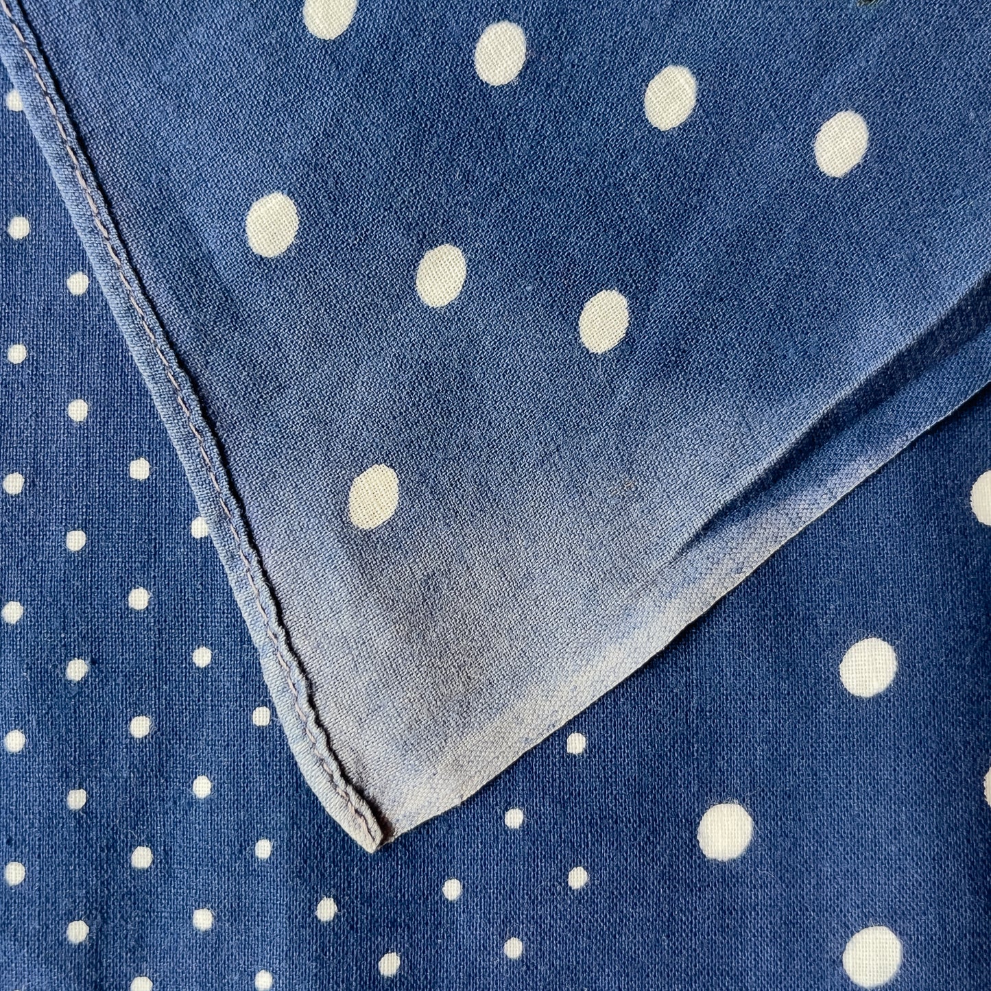 ELEPHANT BRAND POLKA DOT BANDANA VINTAGE 1940'S