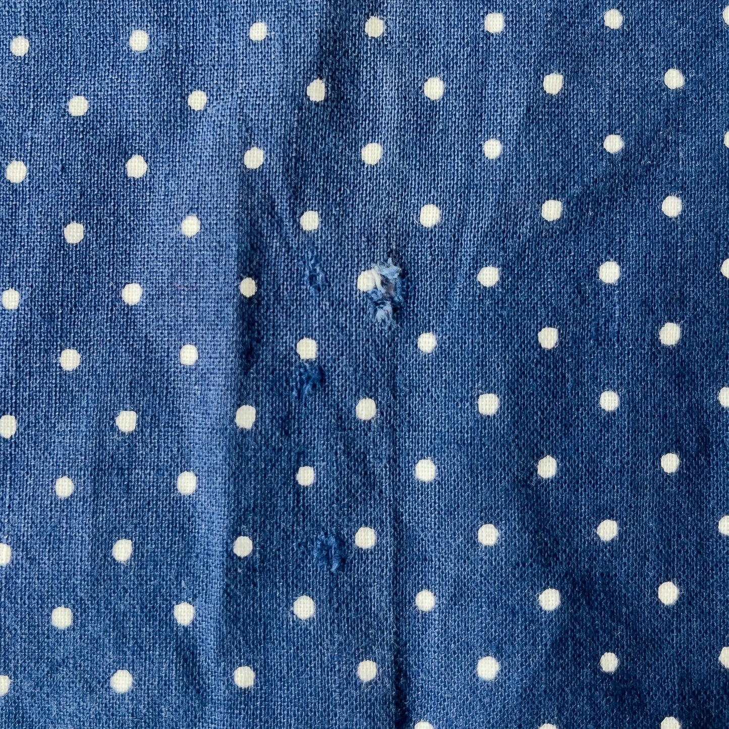 ELEPHANT BRAND POLKA DOT BANDANA VINTAGE 1940'S