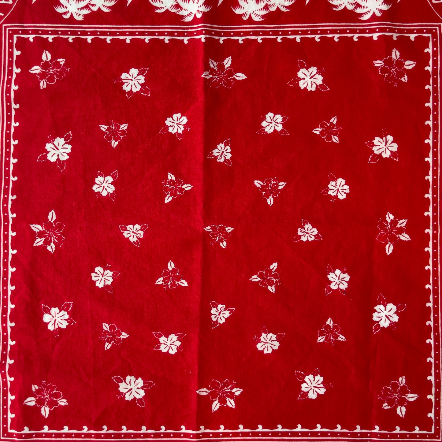 RARE HAWAII TROPICAL BANDANA 1950'S VINTAGE