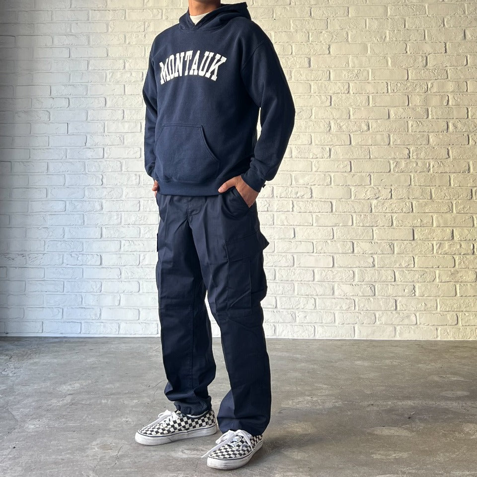 U.S. ARMY BDU RIPSTOP CARGO PANTS 1980'S(COTTON100)NAVY