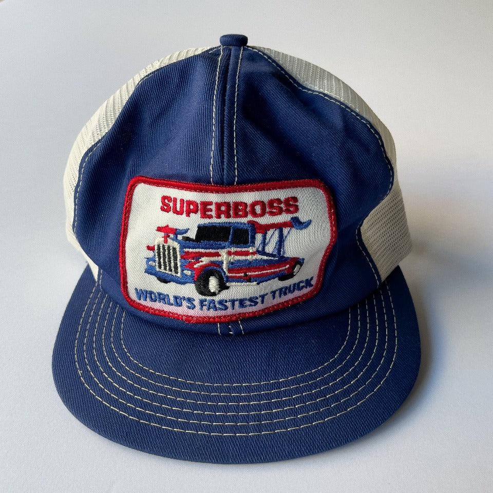 OLD SUPERBOSS TRUCKER MESH CAP (DEAD STOCK)