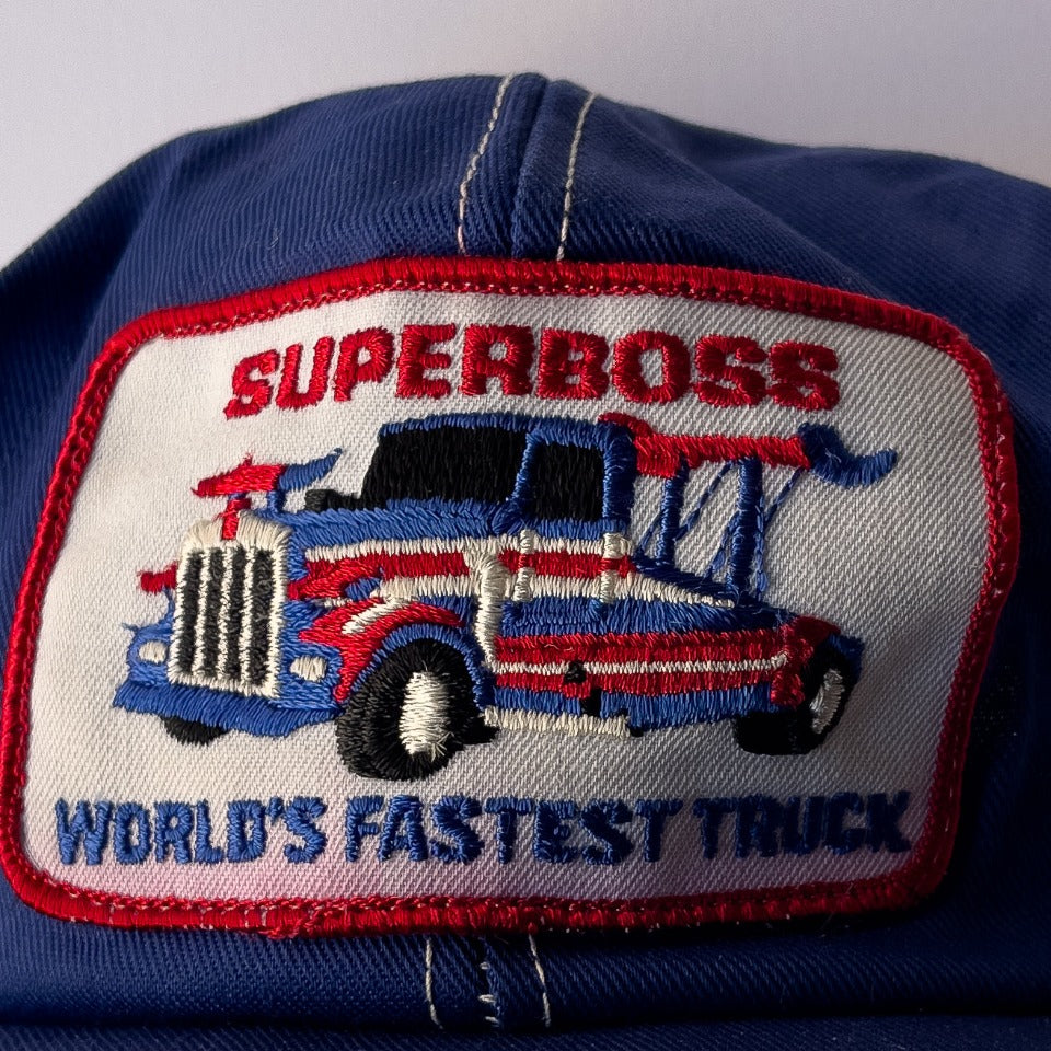 OLD SUPERBOSS TRUCKER MESH CAP (DEAD STOCK)