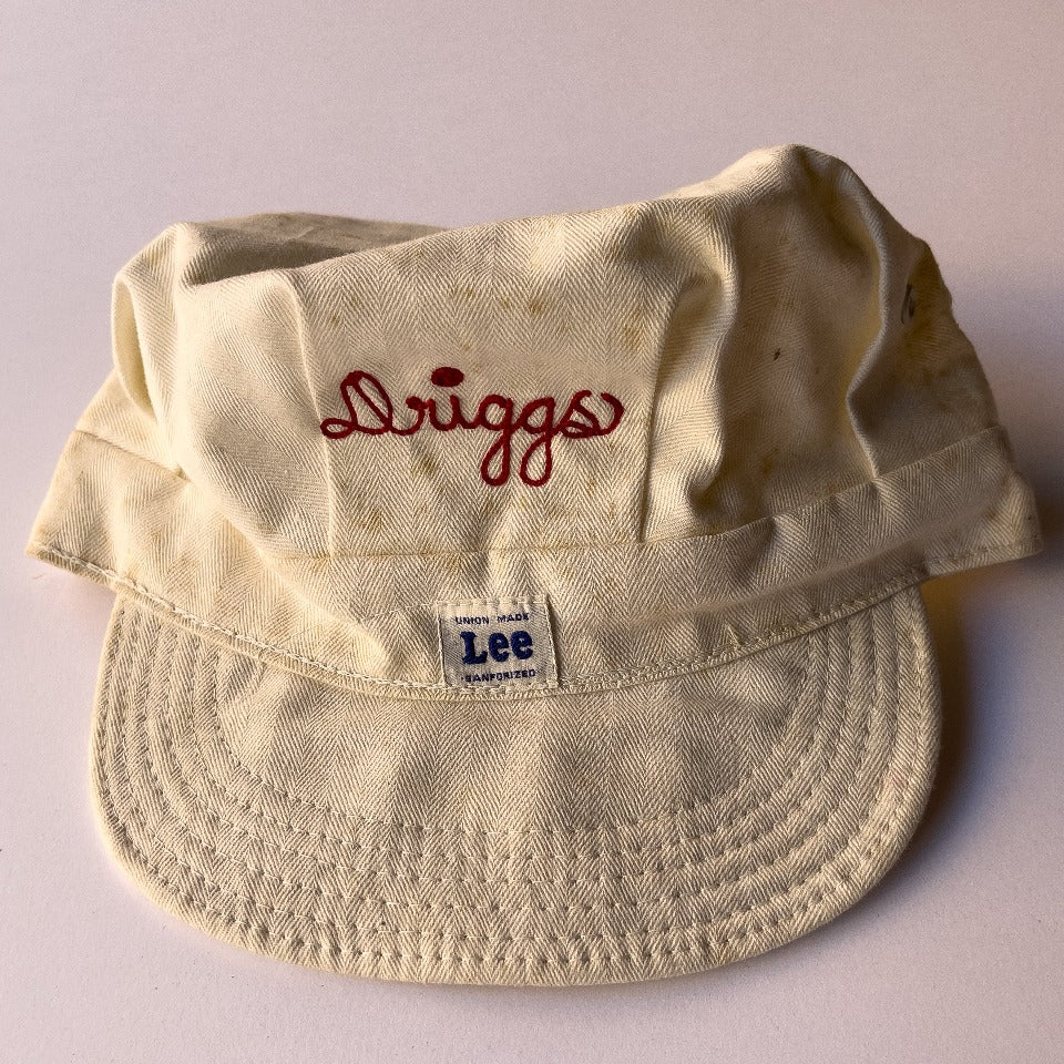 LEE COTTON HBT WORK CAP 1950'S DEAD STOCK