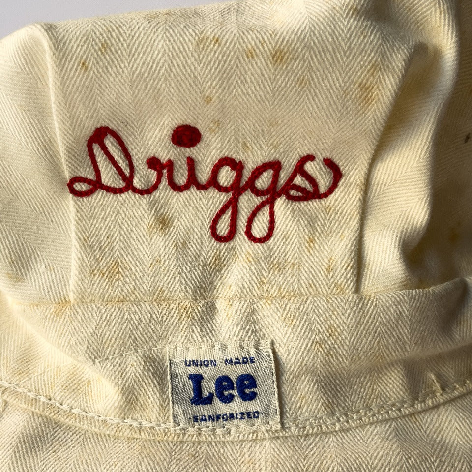 LEE COTTON HBT WORK CAP 1950'S DEAD STOCK