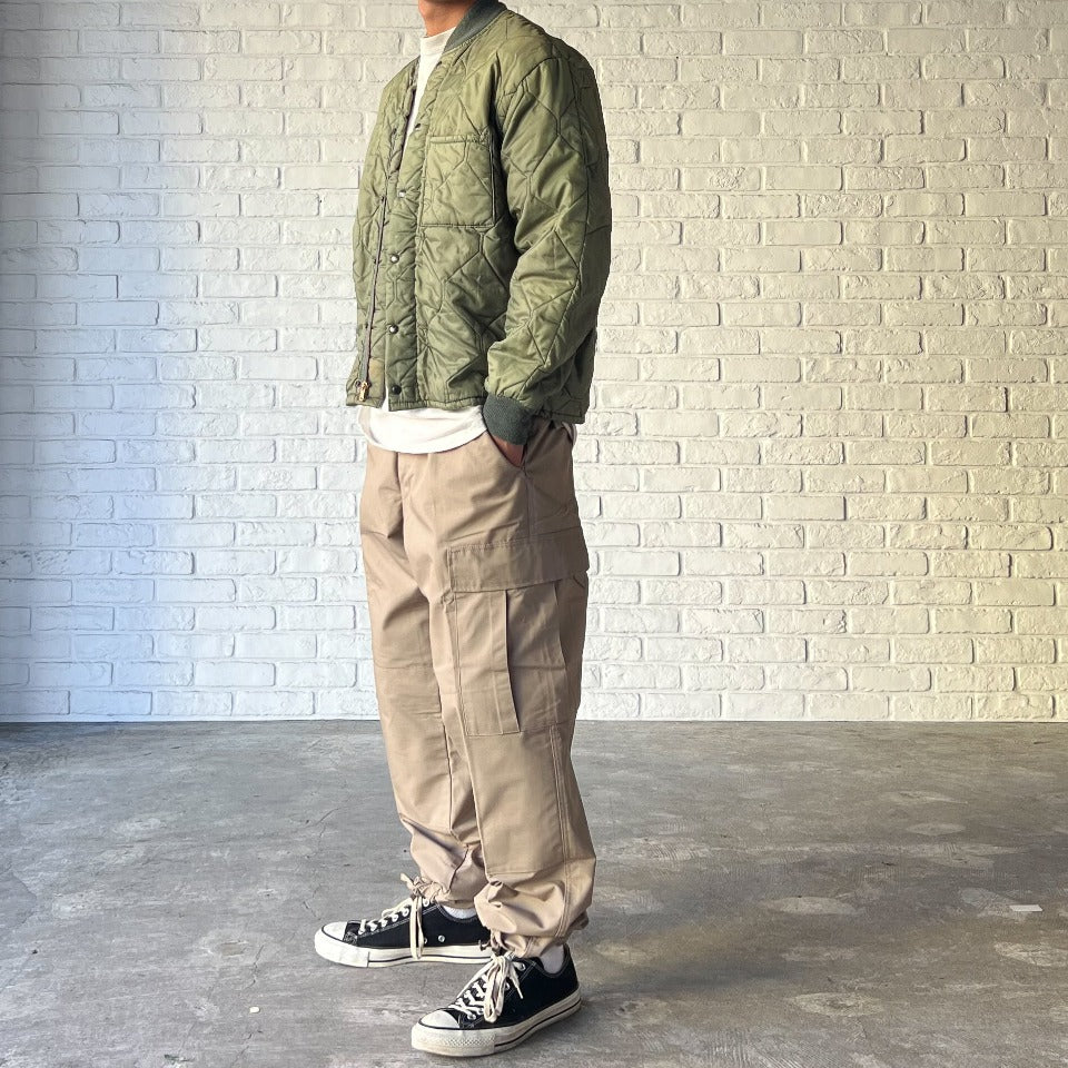 US ARMY BDU RIPSTOP CARGO PANTS 1980'S(P65,C35/KHAKI)