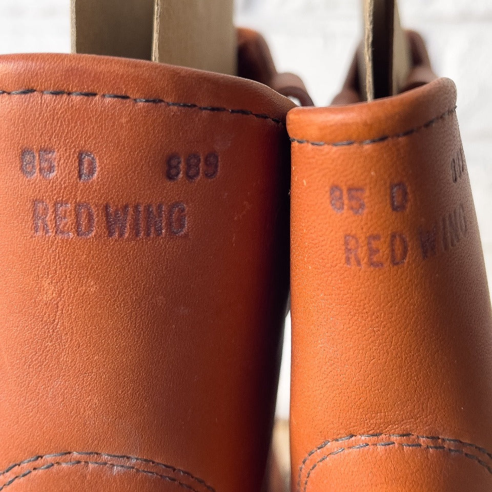 RED WING 866-1 PECOS BOOTS NOS 1980'S DEAD STOCK