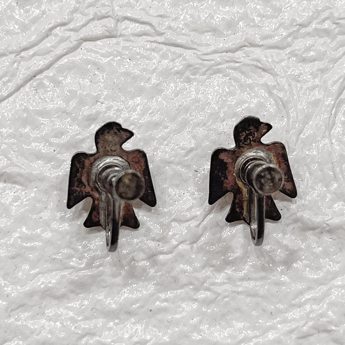 FRED HARVEY TQ THUNDERBIRD EARRING VINTAGE c.1940