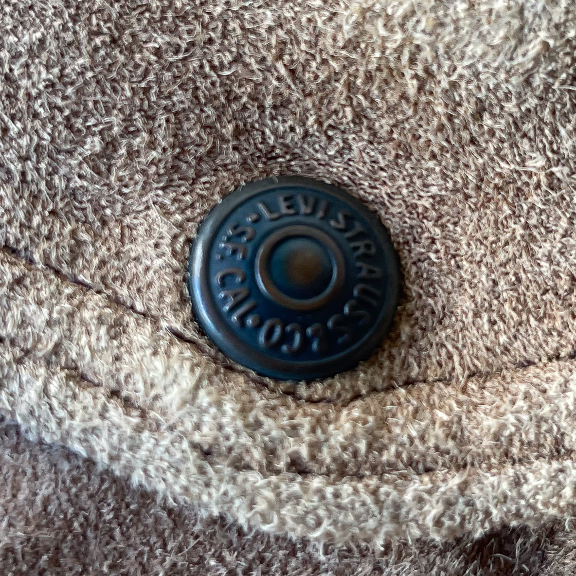 LEVI'S 3RD TYPE SUEDE BIG E JACKET 1960'S VINTAGE