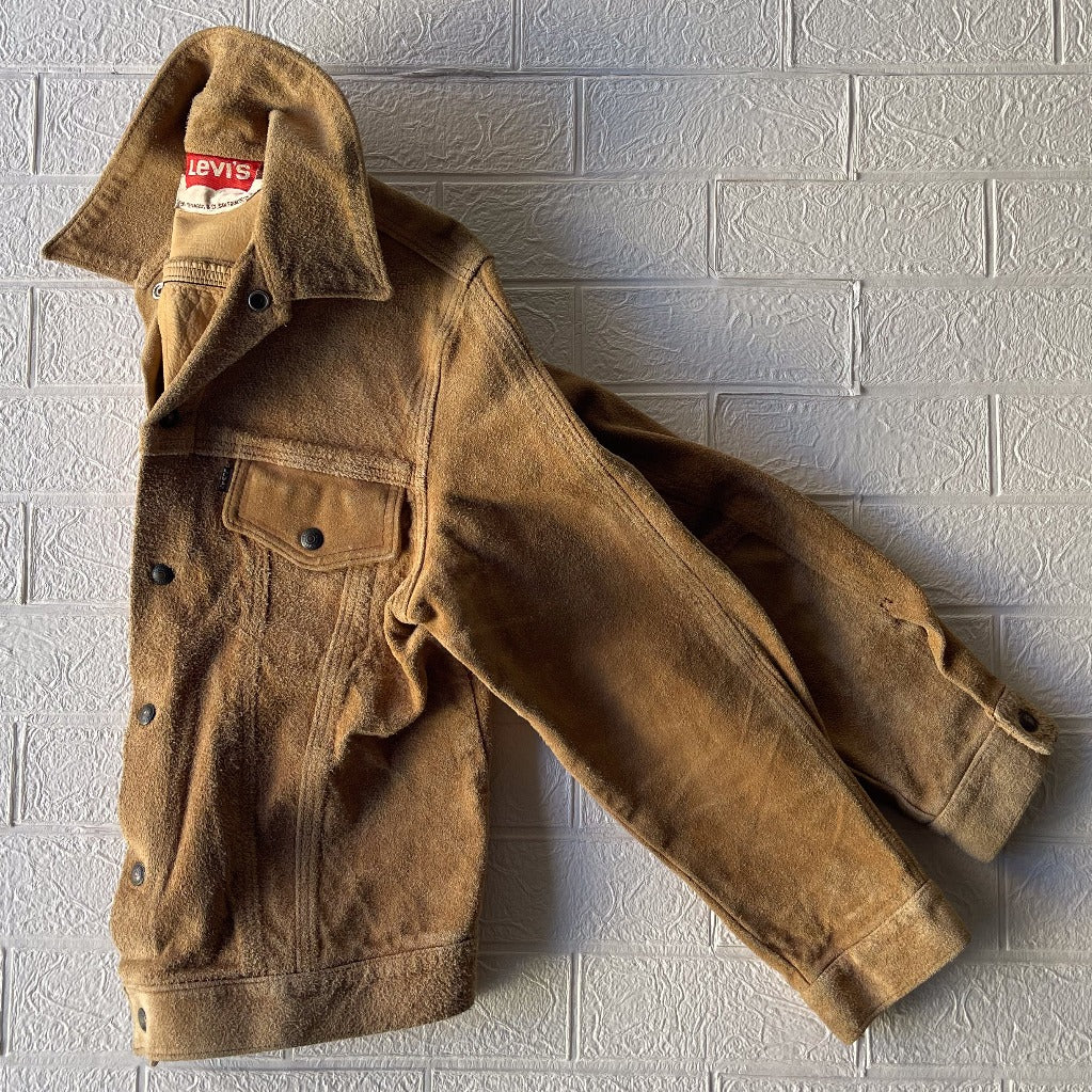 LEVI'S 3RD TYPE SUEDE BIG E JACKET 1960'S VINTAGE
