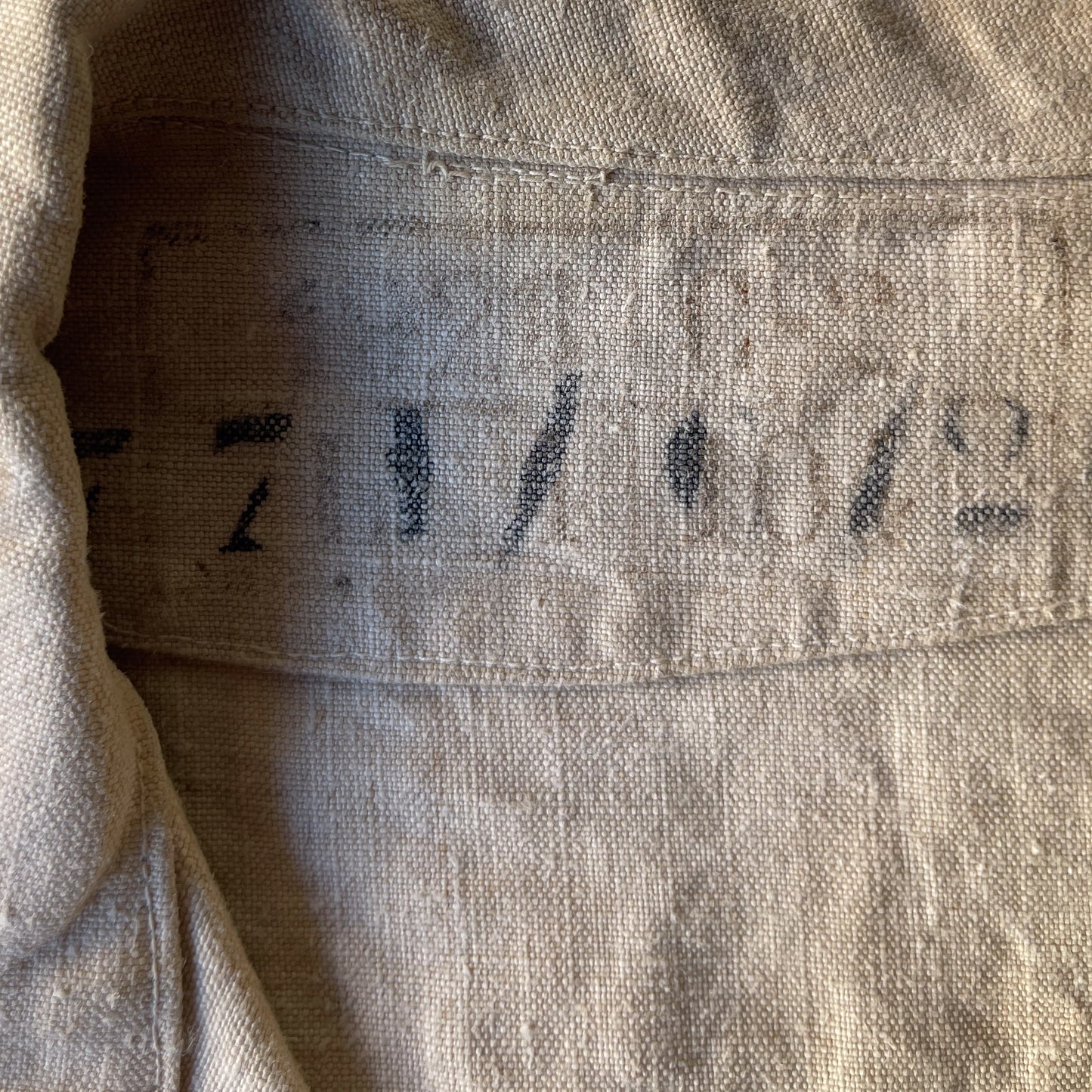 FRENCH NAVY LINEN SAILOR SHIRTS VINTAGE 1923