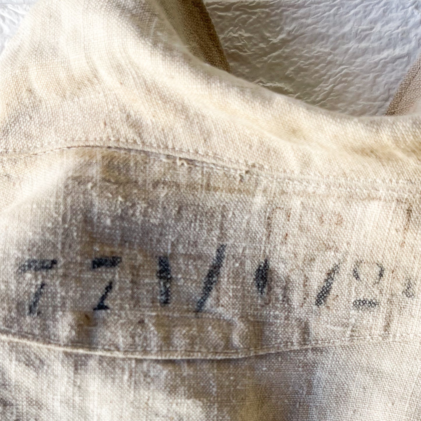 FRENCH NAVY LINEN SAILOR SHIRTS VINTAGE 1923