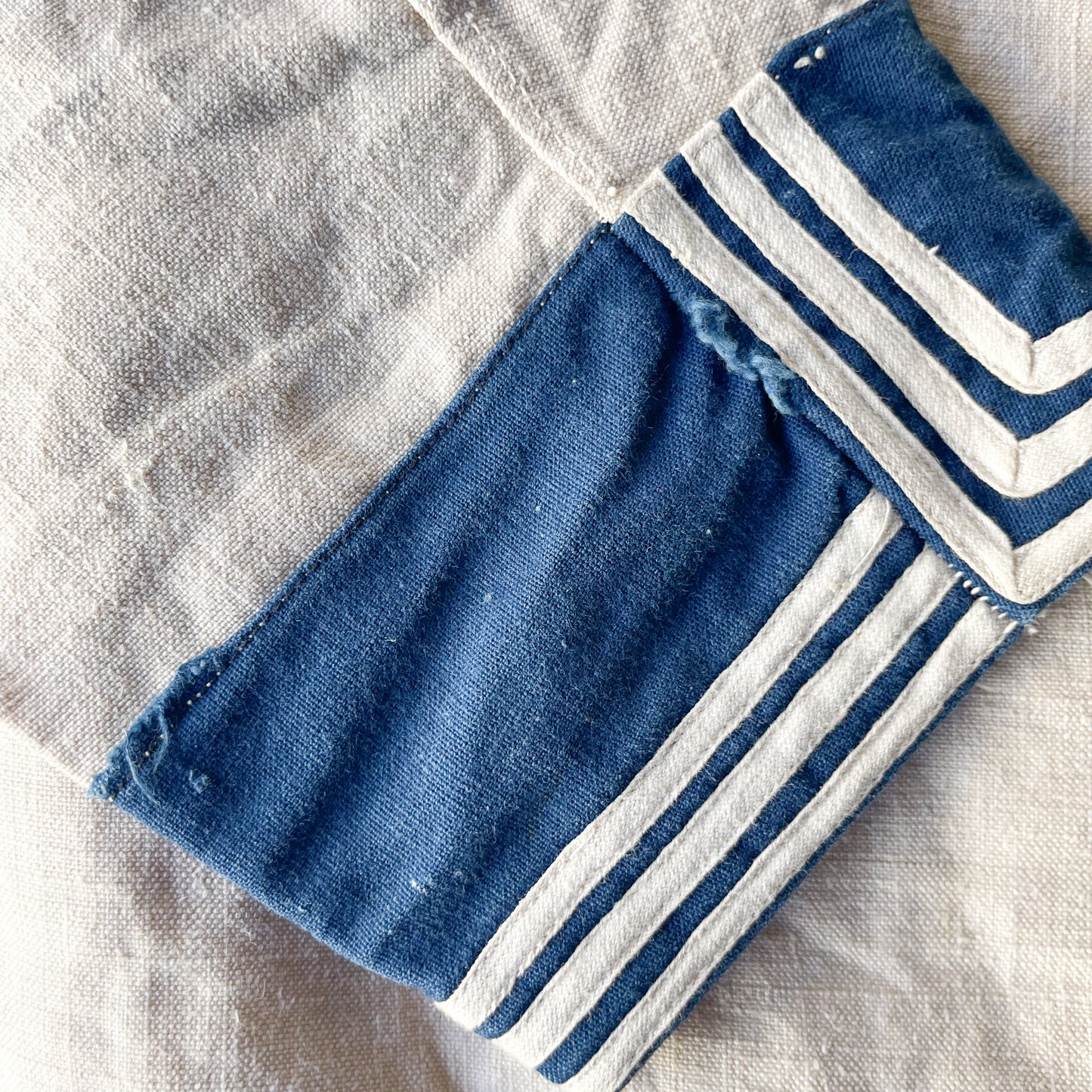 FRENCH NAVY LINEN SAILOR SHIRTS VINTAGE 1923
