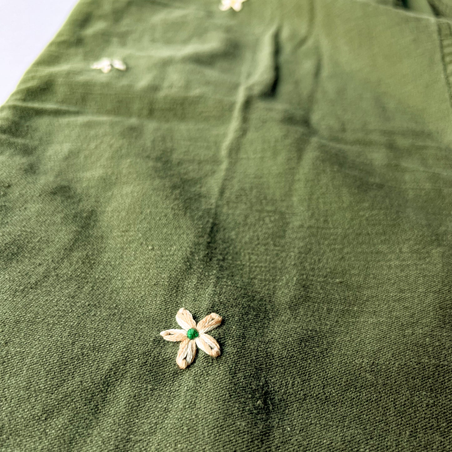SHANANA MIL DAISY® US ARMY COTTON SATEEN BAKER PANTS(OG107)var.4