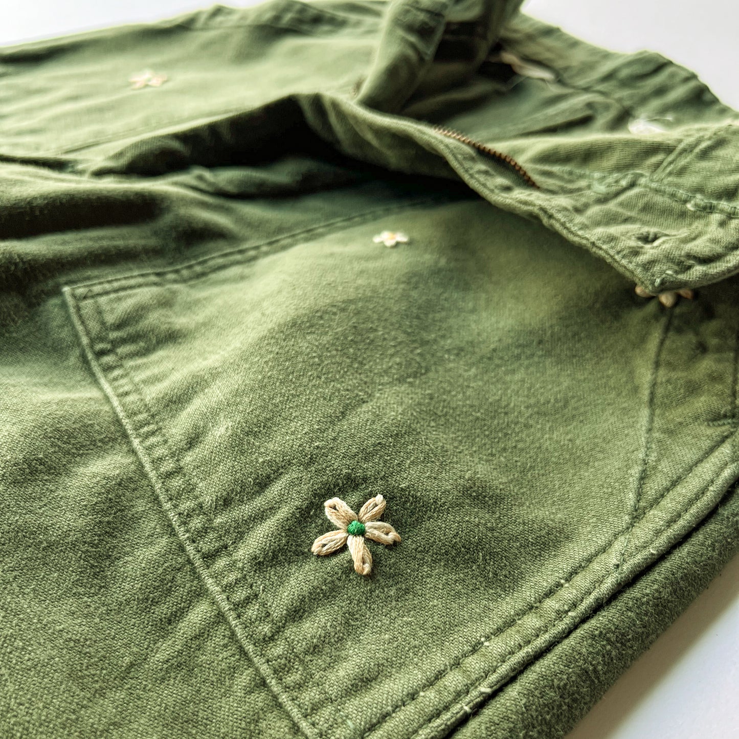 SHANANA MIL DAISY® US ARMY COTTON SATEEN BAKER PANTS(OG107)var.4