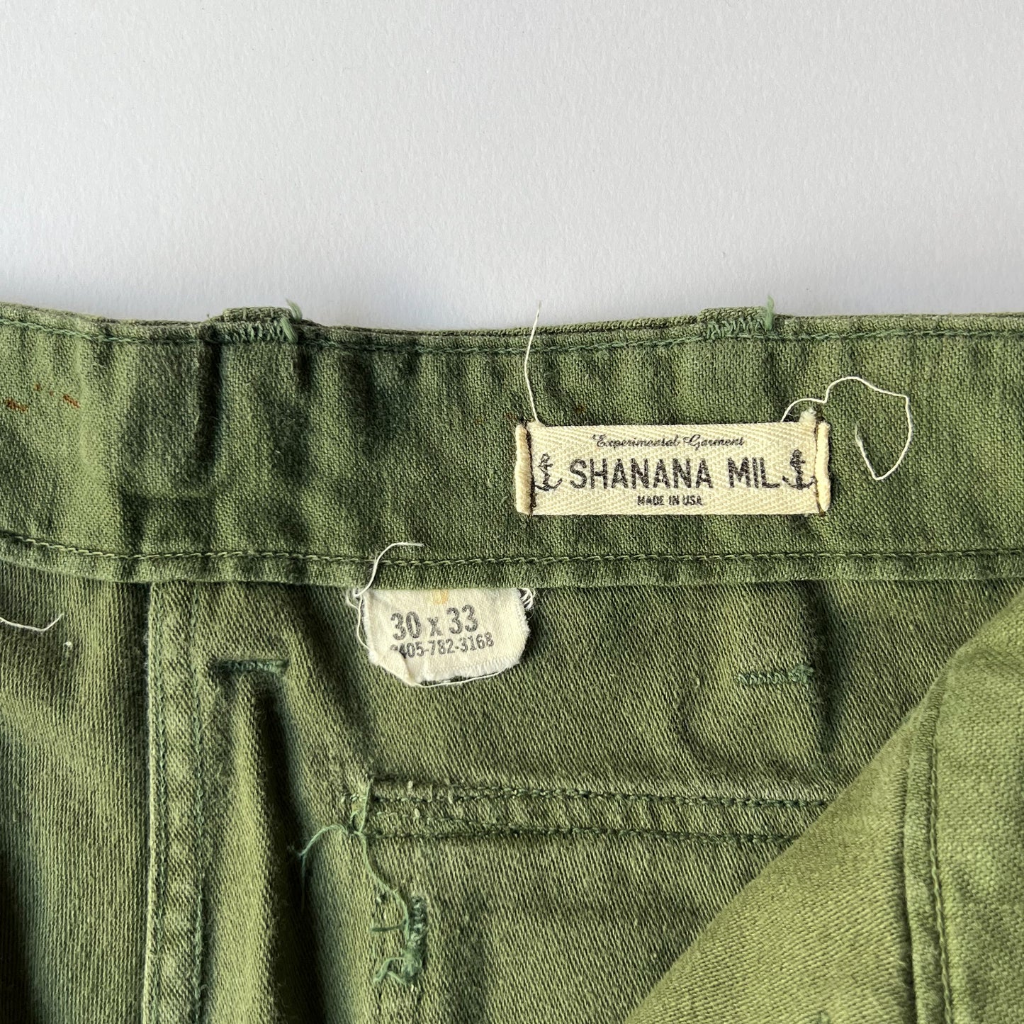 SHANANA MIL DAISY® US ARMY COTTON SATEEN BAKER PANTS(OG107)var.4