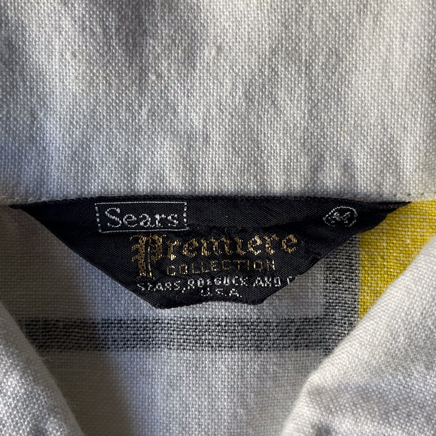 MONDRIAN SEARS PREMIERE COLLECTION SHIRTS VINTAGE 1960'S