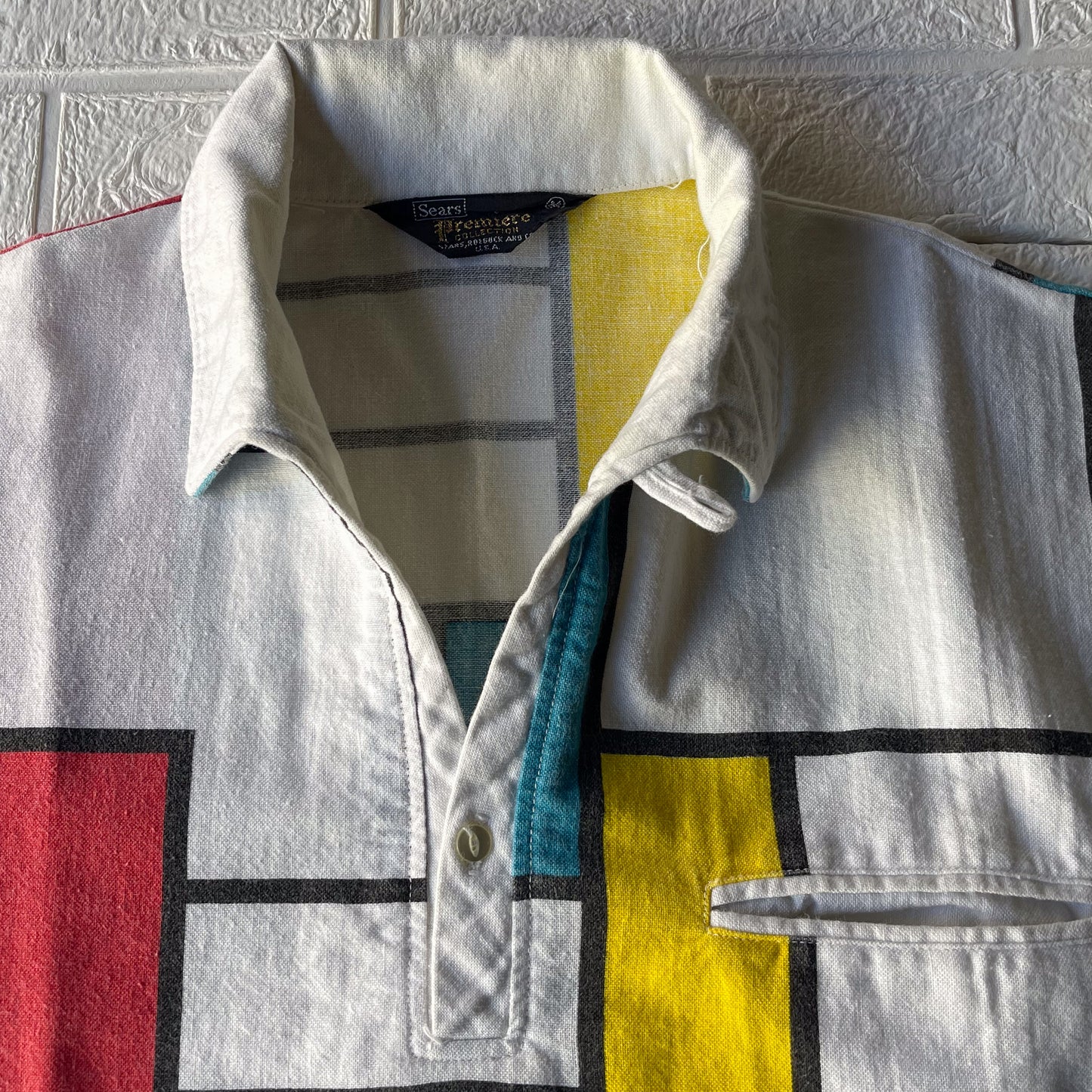 MONDRIAN SEARS PREMIERE COLLECTION SHIRTS VINTAGE 1960'S