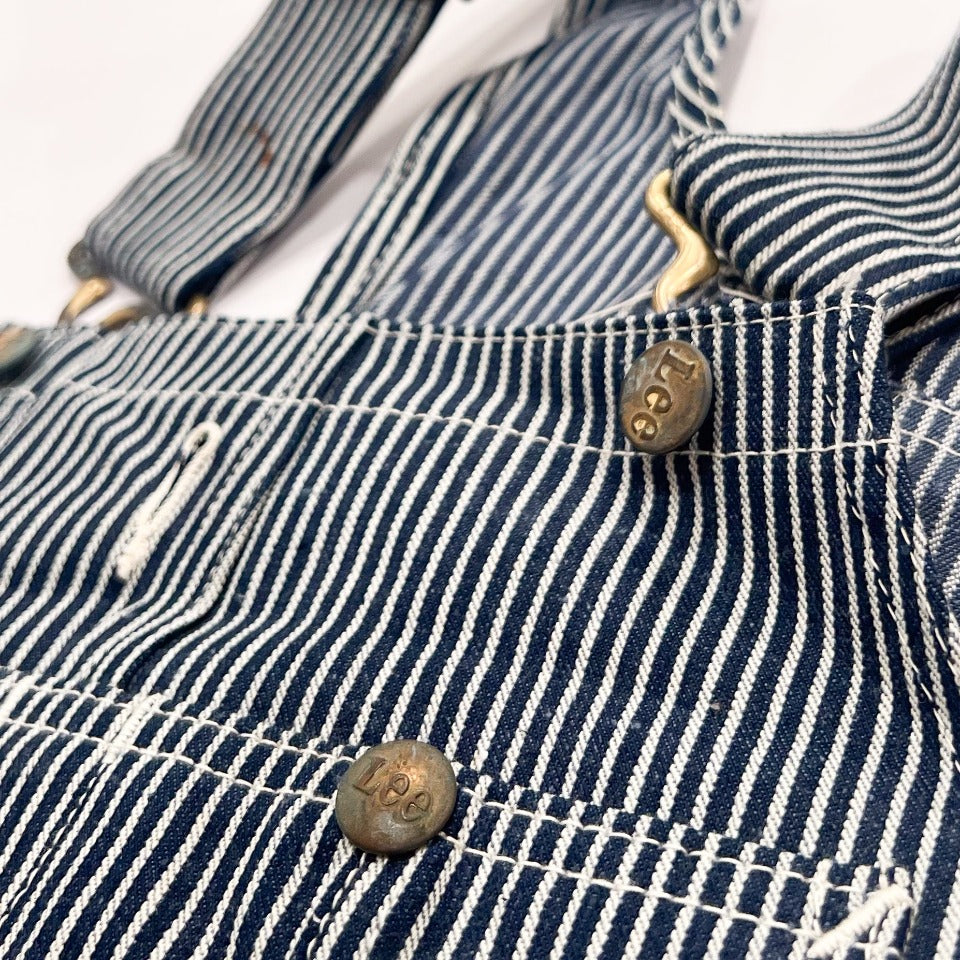 LEE STRIPE OVERALL 1950’S DEAD STOCK