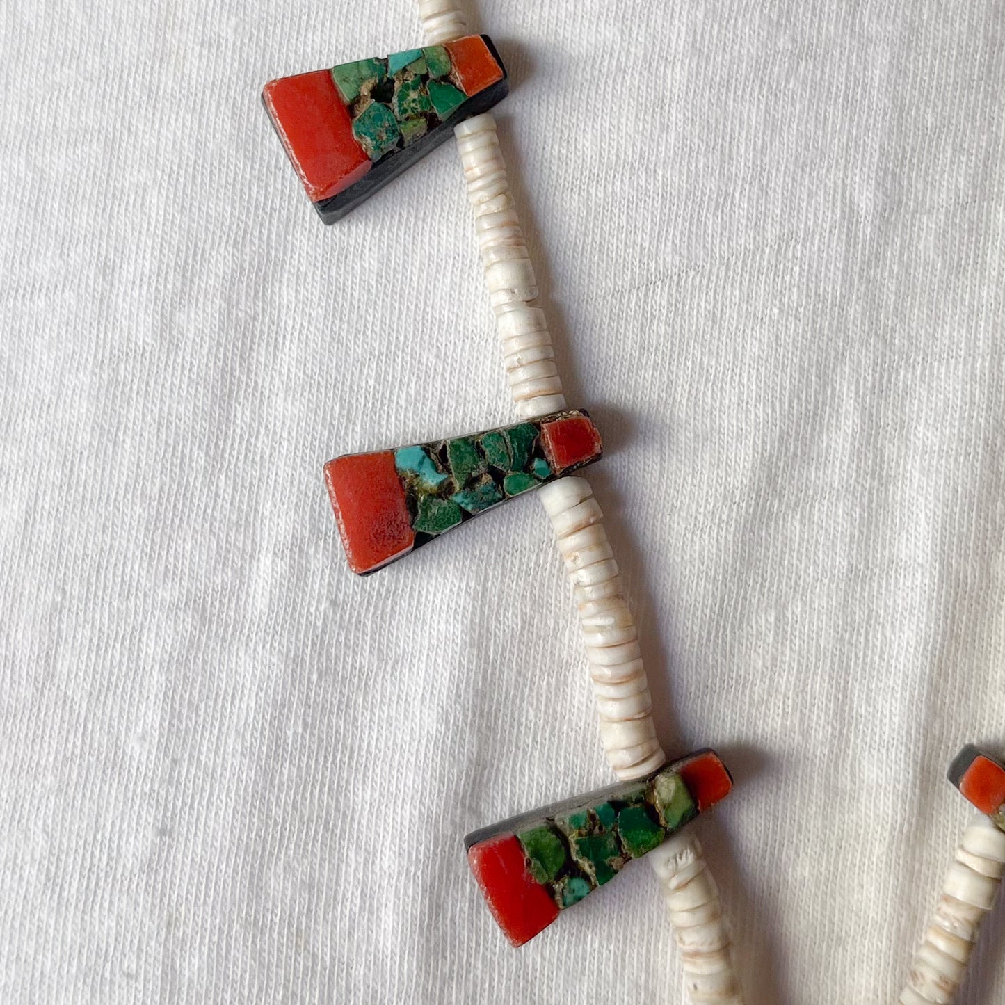 SANTO DOMINGO BATTERY BIRD NECKLACES THUNDERBIRD 1930'S ①