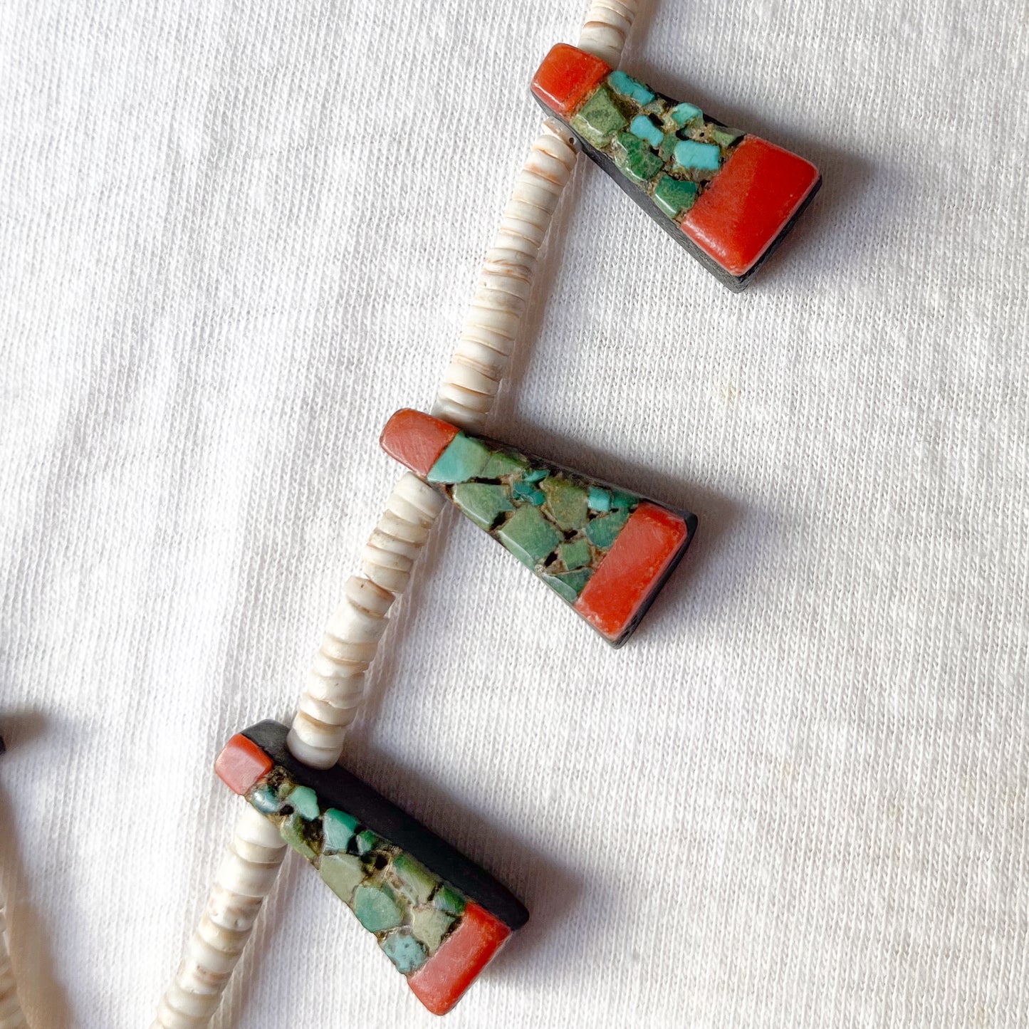 SANTO DOMINGO BATTERY BIRD NECKLACES THUNDERBIRD 1930'S ①