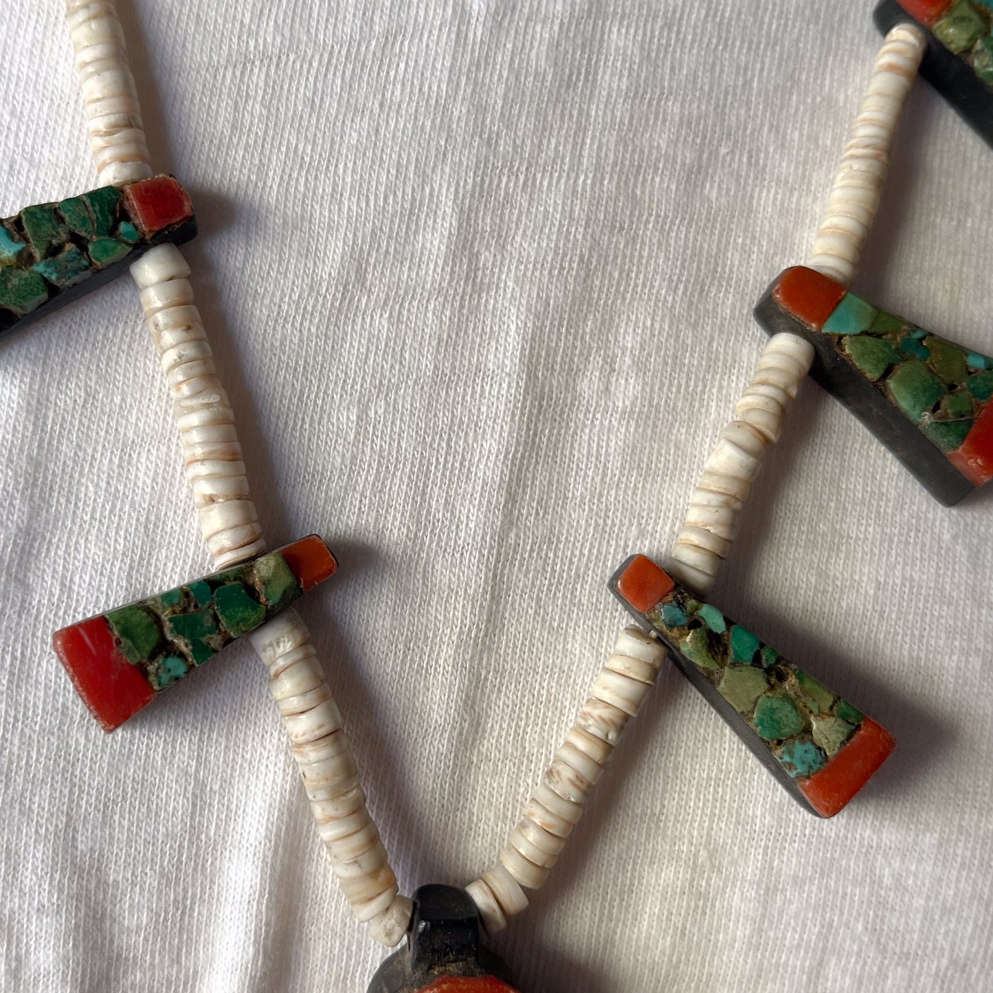 SANTO DOMINGO BATTERY BIRD NECKLACES THUNDERBIRD 1930'S ①