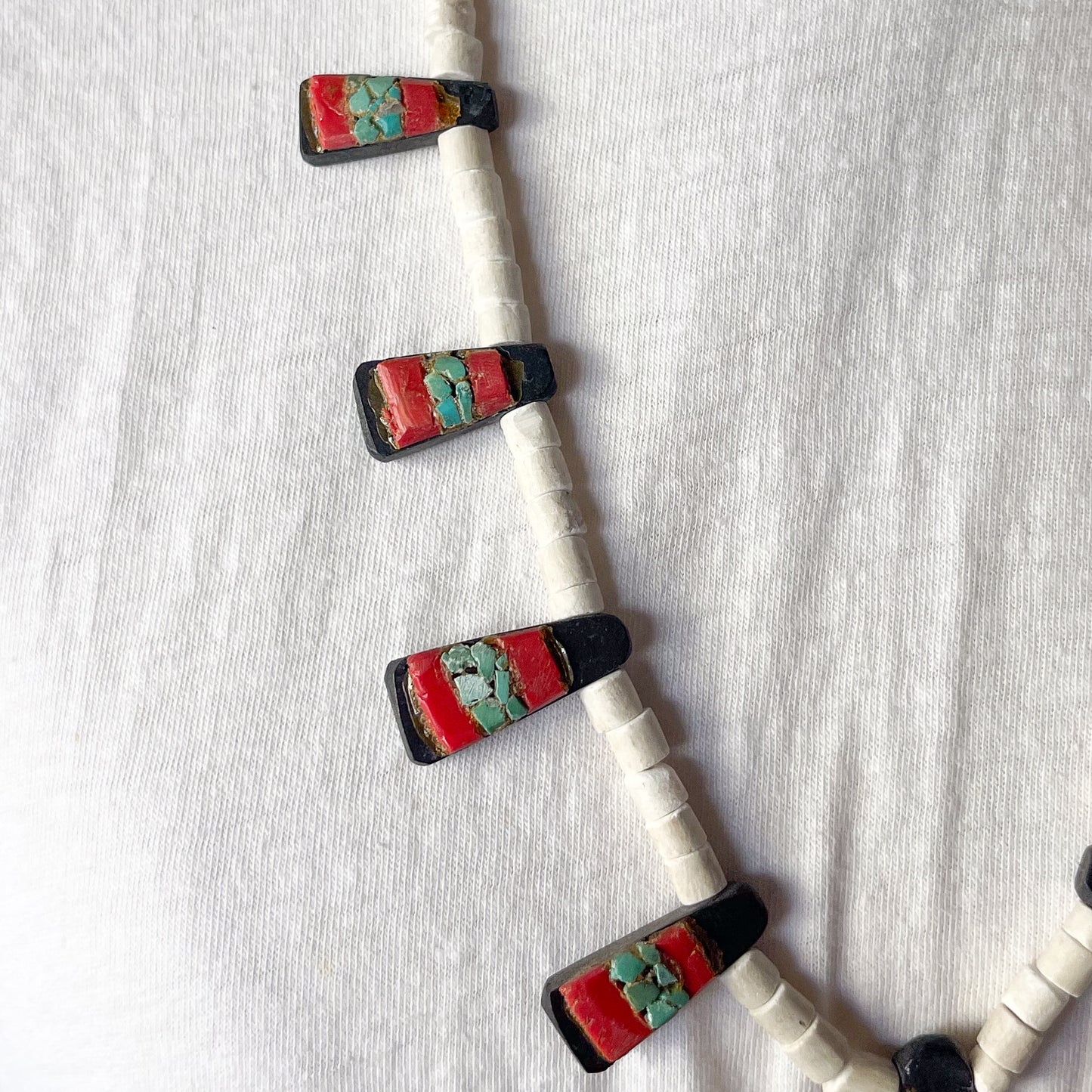 SANTO DOMINGO BATTERY BIRD NECKLACES THUNDERBIRD 1930'S ②