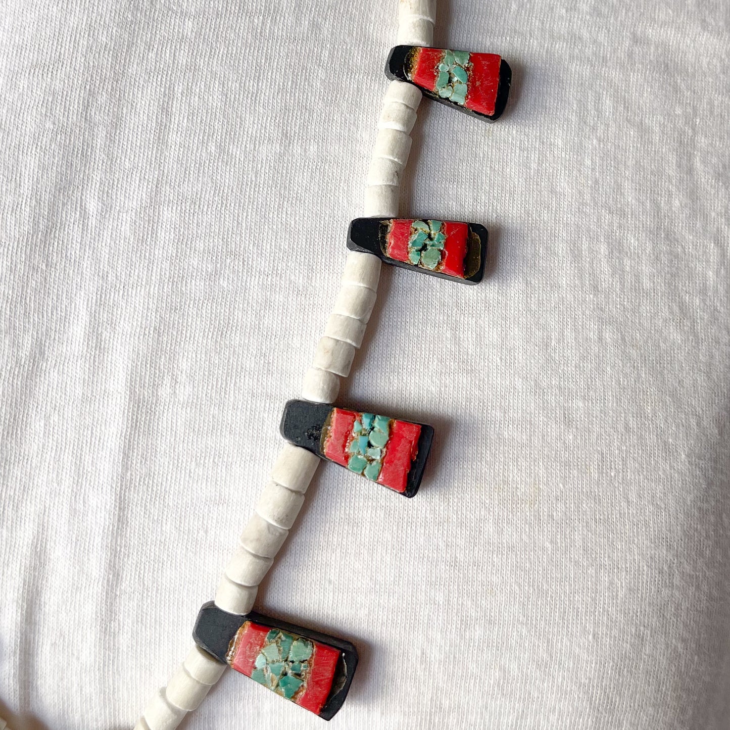 SANTO DOMINGO BATTERY BIRD NECKLACES THUNDERBIRD 1930'S ②