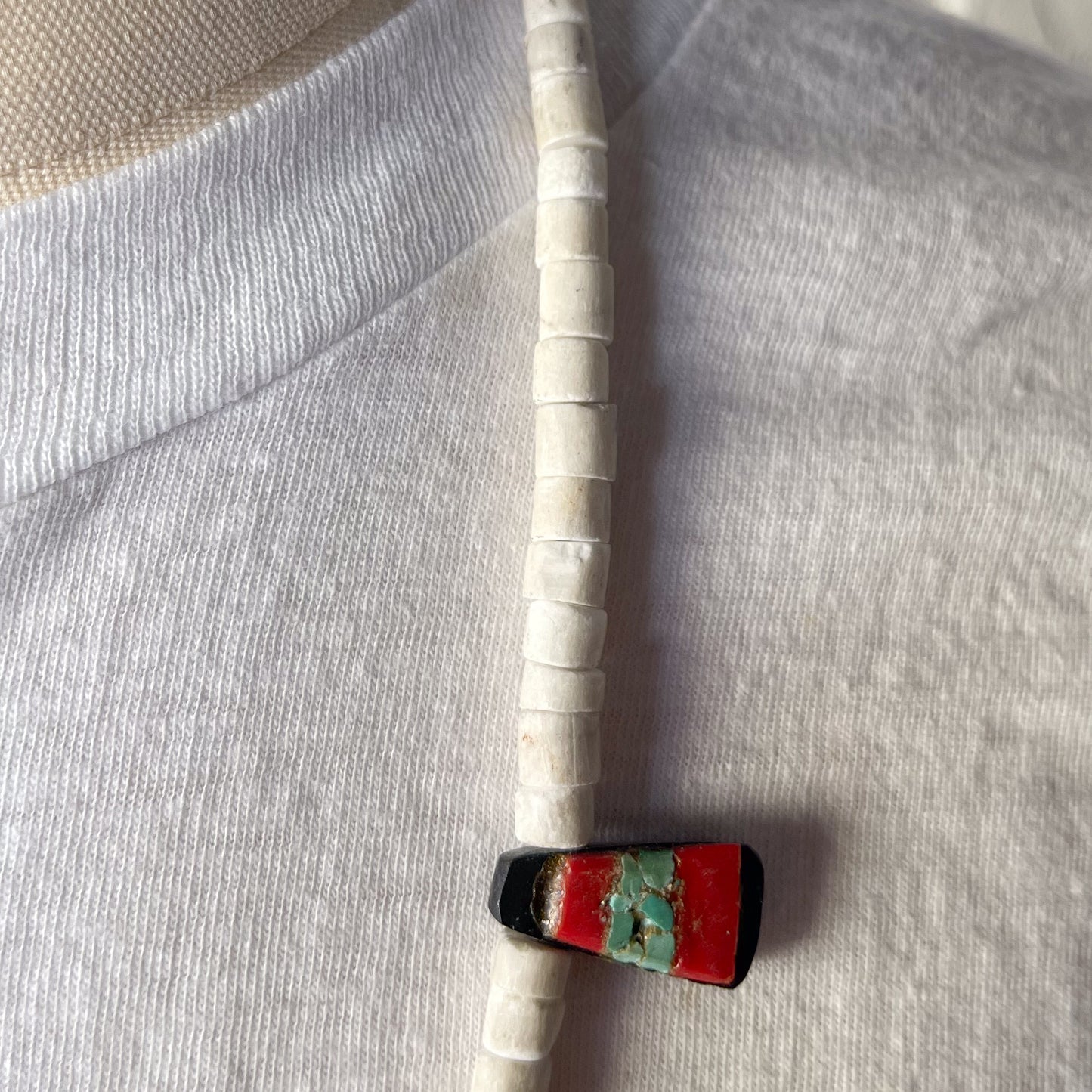 SANTO DOMINGO BATTERY BIRD NECKLACES THUNDERBIRD 1930'S ②